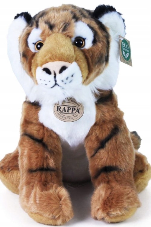 alt="Pluszak tygrys Eco Friendly Rappa 30 cm – realistyczna maskotka"