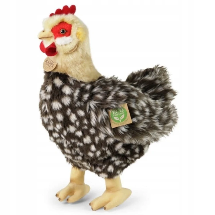 Maskotka Pluszak Kura z Jajkiem Duża Eco Friendly 33cm