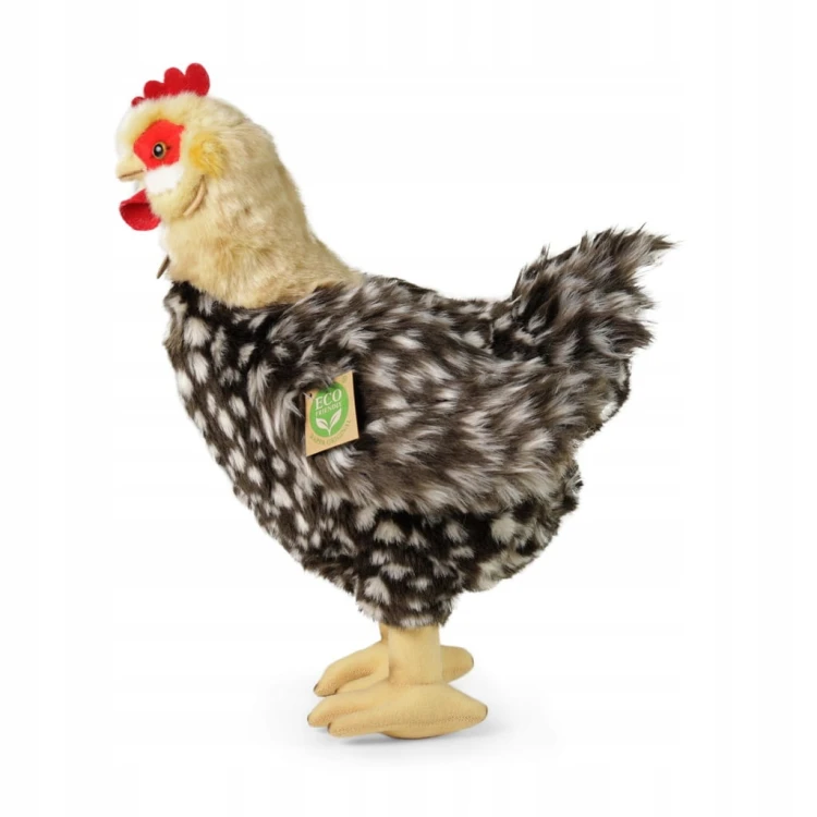 Maskotka Pluszak Kura z Jajkiem Duża Eco Friendly 33cm