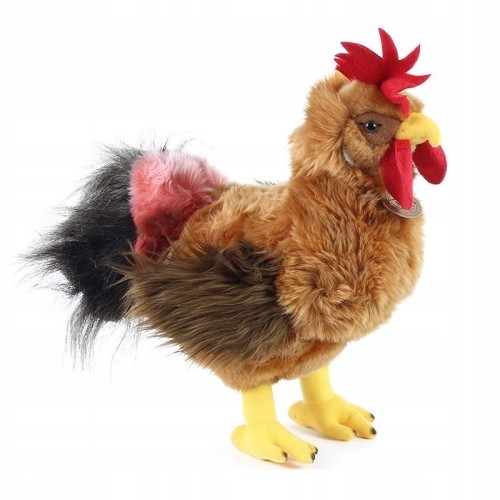 alt="Maskotka kogut Eco Friendly Rappa 36 cm – realistyczny pluszak z zagrody"