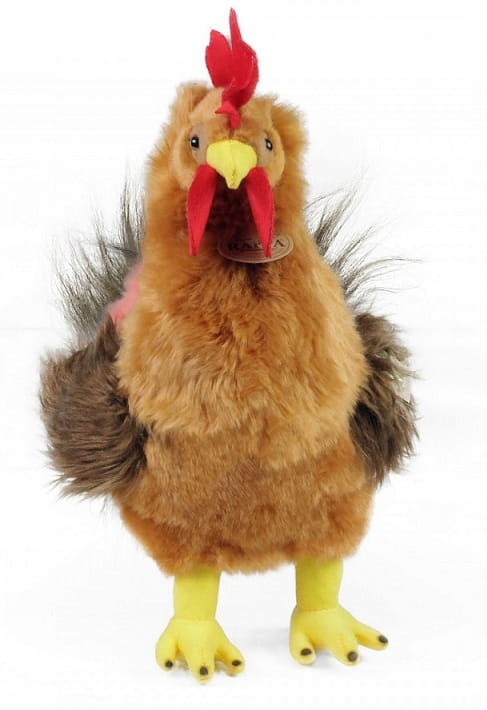 alt="Maskotka kogut Rappa – ekologiczny pluszak z recyklingu PET"