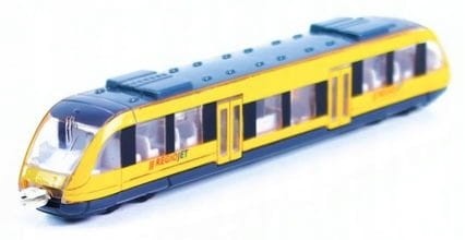 Pociąg Metalowy Regionalny RegioJet 17cm