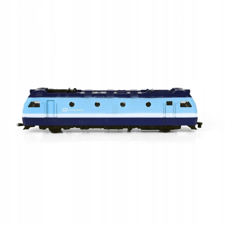 Lokomotywa Metalowa Pociąg Koleje Czeskie 17cm