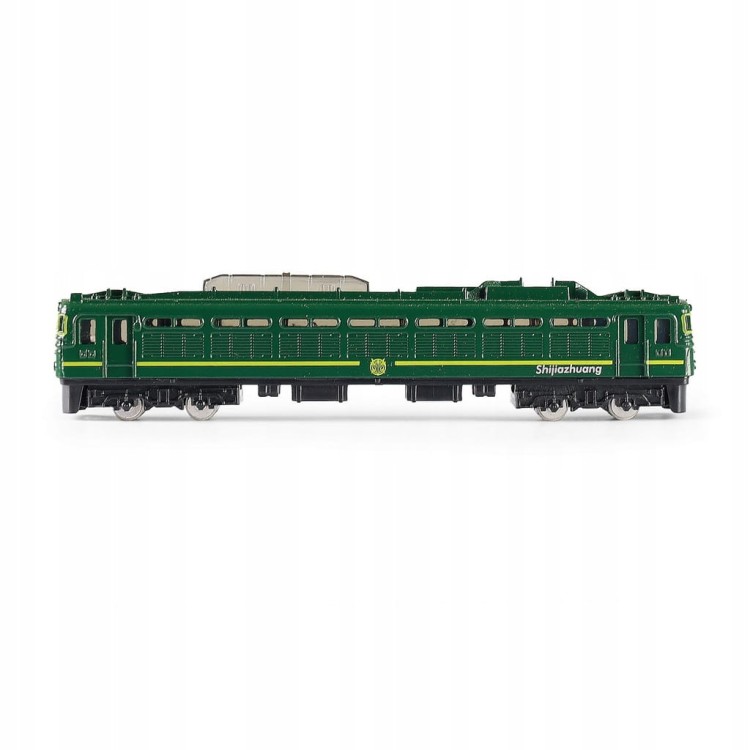 klasyczna metalowa lokomotywa miniatura