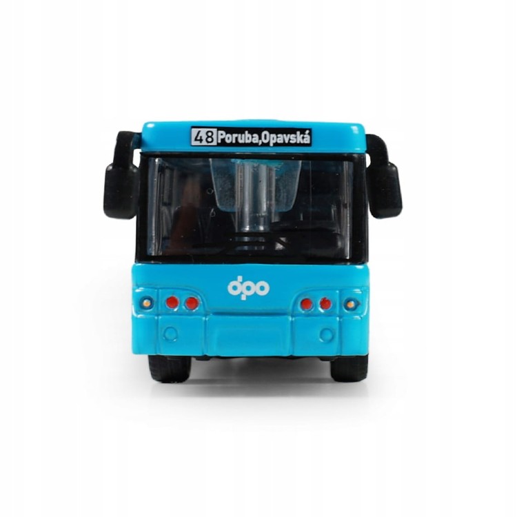 Autobus Miejski Metalowy DPO Ostrava 18cm