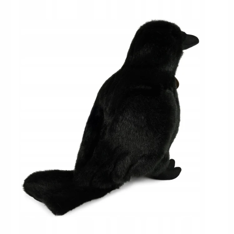 alt="Kruk Rappa – miękka maskotka z czarnym futerkiem, idealny na prezent"