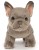Maskotka pies buldog francuski szary Uni-Toys 26 cm