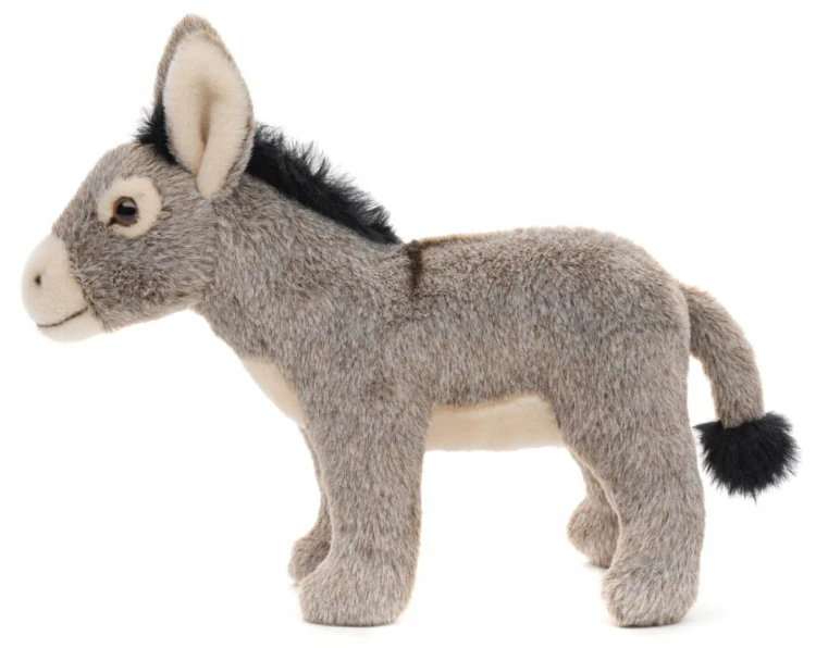 Pluszak Maskotka Osioł Osiołek Stojący Eco Friendly 20cm