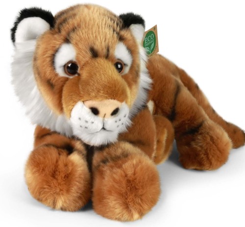 alt="Pluszak tygrys Eco Friendly Rappa 36 cm – realistyczna maskotka z dżungli"