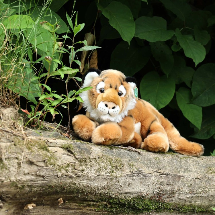 alt="Maskotka tygrys Eco Friendly Rappa 36 cm – idealny prezent dla dziecka i fana przyrody"