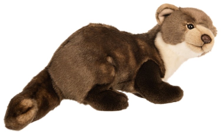 alt="Kuna Uni-Toys 40 cm – ekologiczny pluszak o długim ogonie"