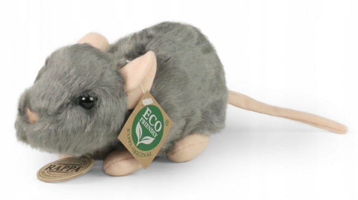 alt="Pluszak myszka polna Eco Friendly Rappa 27 cm – realistyczna maskotka"