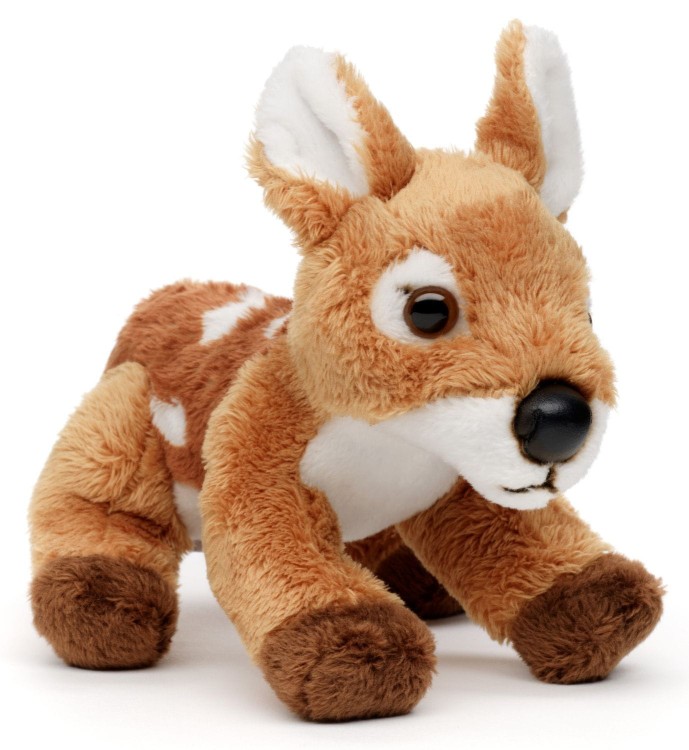 alt="Pluszak jelonek stojący Uni-Toys 15 cm – realistyczna maskotka eco friendly"