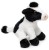 alt="Krowa czarno-biała Eco Friendly Uni-Toys 14 cm – miękka maskotka dla dzieci"