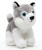 alt="Pluszak husky siedzący Eco Friendly Uni-Toys 13 cm – urocza maskotka psa"