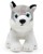 alt="Husky siedzący Eco Friendly Uni-Toys 13 cm – miękka maskotka dla dzieci"