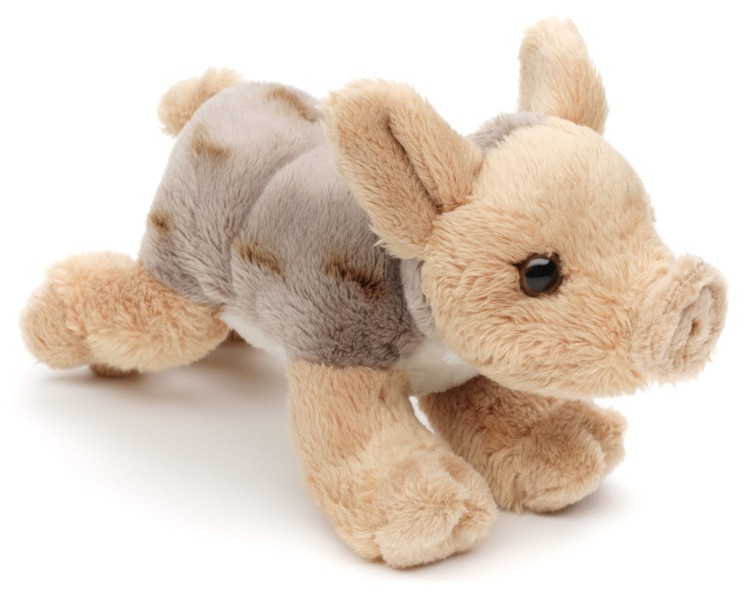alt="Pluszak prosiaczek Eco Friendly Uni-Toys 15 cm – urocza maskotka świnka"