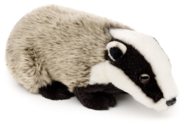 Pluszak borsuk Uni-Toys Eco Friendly – ekologiczna maskotka z certyfikatem CE