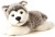 alt="Pluszak husky Eco Friendly Uni-Toys 23 cm – realistyczna maskotka psa"