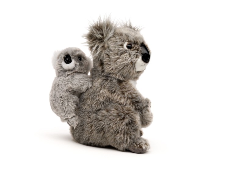 Maskotka koala z dzieckiem Eco Friendly Uni-Toys 23,5 cm – uroczy pluszak dla dzieci