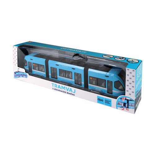 alt="duży model tramwajowy 47 cm plastik"