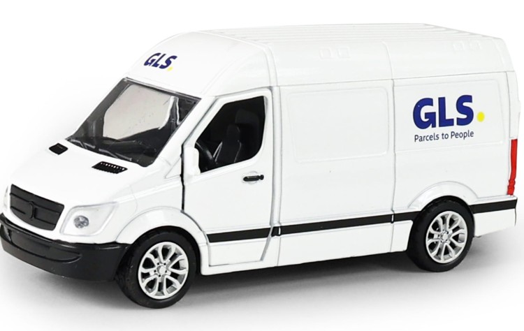 alt="metalowy samochód GLS 12 cm"