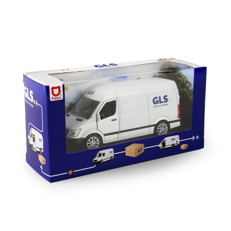 alt="model dostawczy GLS z otwieranymi drzwiami"