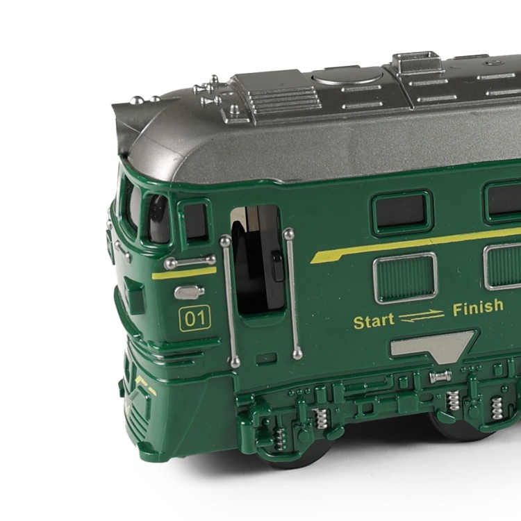 alt="zielona lokomotywa Rappa 33 cm"