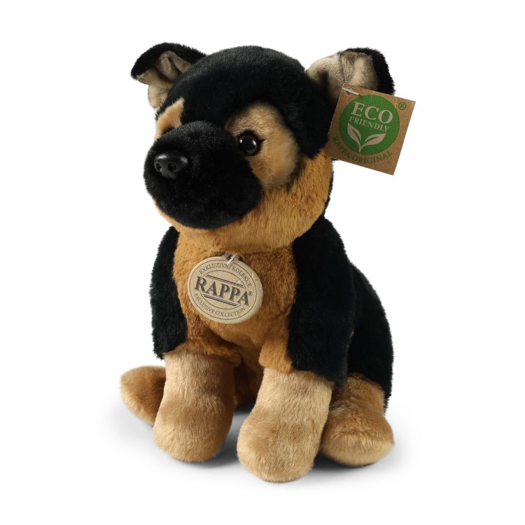 alt="Pluszak owczarek niemiecki Eco Friendly Rappa 23 cm – realistyczna maskotka"