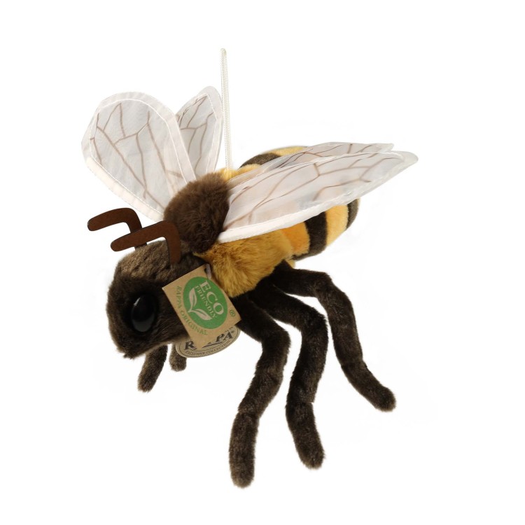 alt="Pluszowa pszczoła miodna – uroczy owad z miękkim futerkiem"