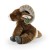 alt="Brązowa owca bighorn 28 cm – ekologiczny pluszak"