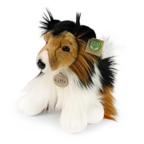 alt="Pluszak collie szorstkowłosy Eco Friendly Rappa 28 cm – realistyczna maskotka"