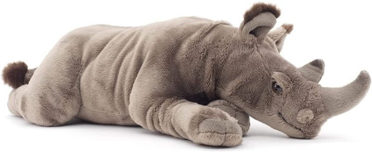 alt="Duży nosorożec Uni-Toys – leżący pluszak dla dzieci"