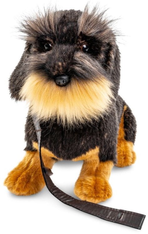 Eco Friendly jamnik szorstkowłosy 30 cm – miękka i hipoalergiczna maskotka