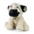 alt="Ekologiczna maskotka mops 30 cm"