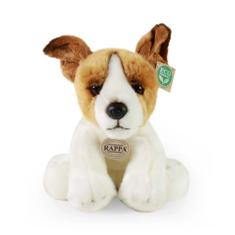 ekologiczny pluszak pies Jack Russell Terrier Rappa siedzący przodem