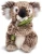 maskotka koala Rappa ekologiczna siedząca przodem z detalami pyszczka