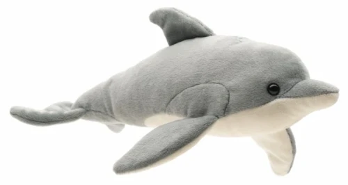 Pluszak delfin Uni-Toys realistyczny widok boczny