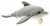 Pluszak delfin Uni-Toys realistyczny widok boczny