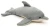 Maskotka delfin leżący jasnoszary zabawka dla dziecka
