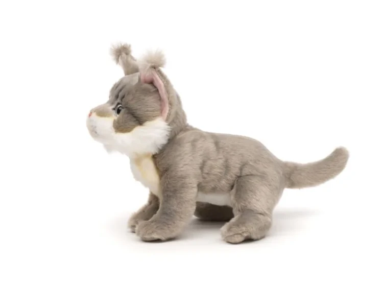 Szary Maine Coon 19 cm – eco friendly pluszak kota