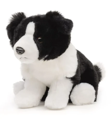 Border Collie 24 cm – eco friendly pluszak w pozycji siedzące