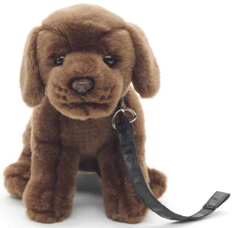 Maskotka pies labrador siedzący – Uni-Toys