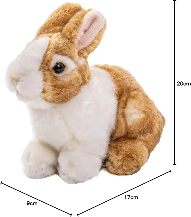 Eco friendly królik Uni-Toys – pluszak dla dzieci w dobrej cenie