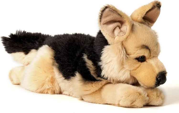 Eco friendly owczarek niemiecki Uni-Toys – pluszak dla dzieci