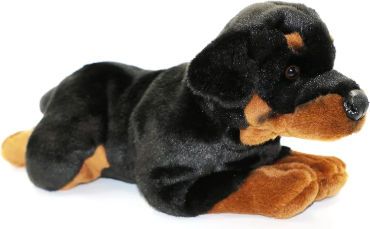 pluszak rottweiler realistyczny pies maskotka w dobrej cenie