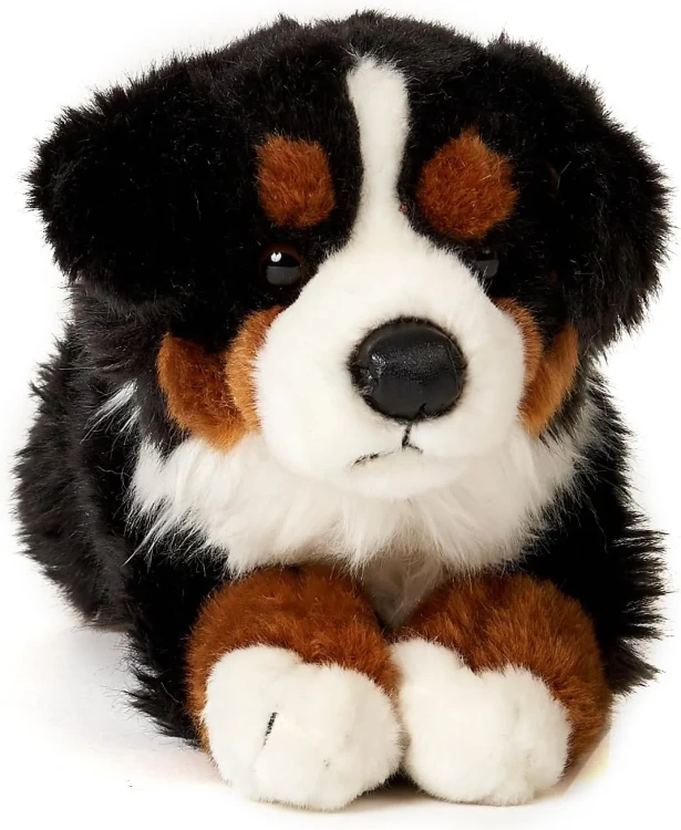 Maskotka pies berneński leżący – Uni-Toys