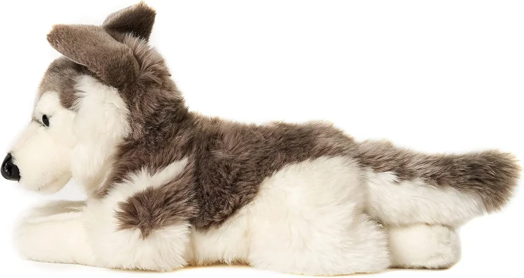 Eco friendly husky Uni-Toys – pluszak dla dzieci w dobrej cenie