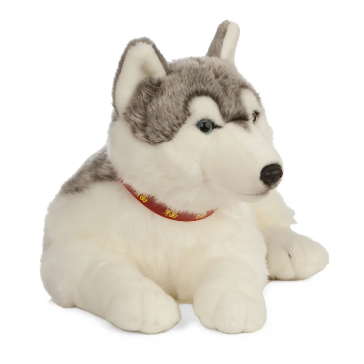 alt="maskotka pies husky Living Nature eco friendly"