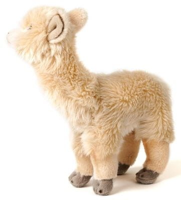 maskotka alpaka stojąca Uni-Toys eco friendl